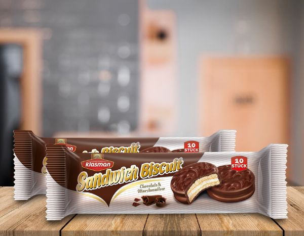 SANDWISCH BISCUIT CHOCOLATE MARSHMALLOW